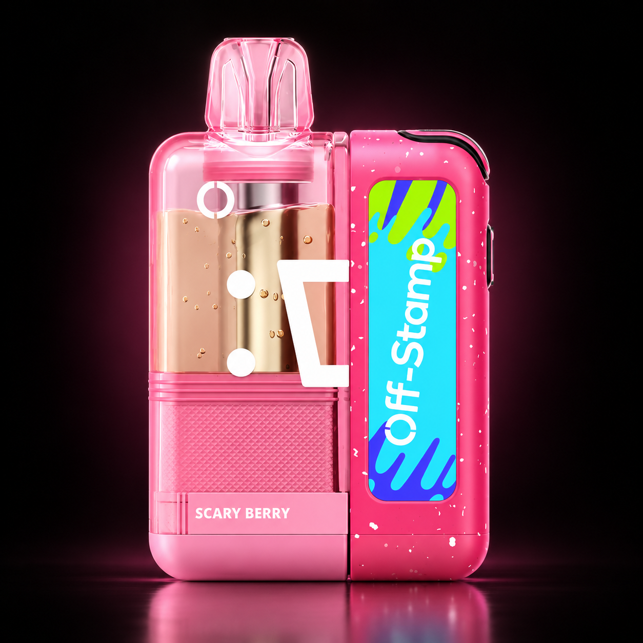 Off Stamp X Cube Crystal Kit 35000 Puffs | Scary Berry