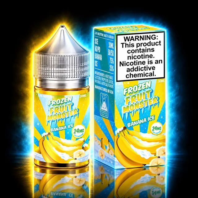 Fruit Monster Frozen Fruit Monster - Banana Ice 24mg Salt Nic