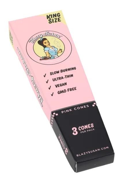 Blazy Susan Pink King Cones 3 Pack