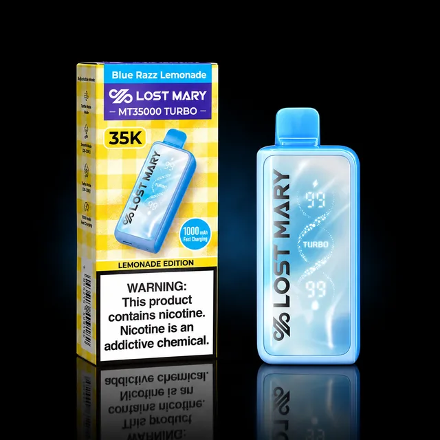 Lost Mary MT35000 Turbo Disposable 35K Puffs Blue Razz Lemonade