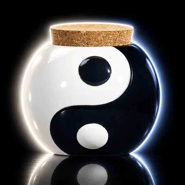 Ying Yang Jar