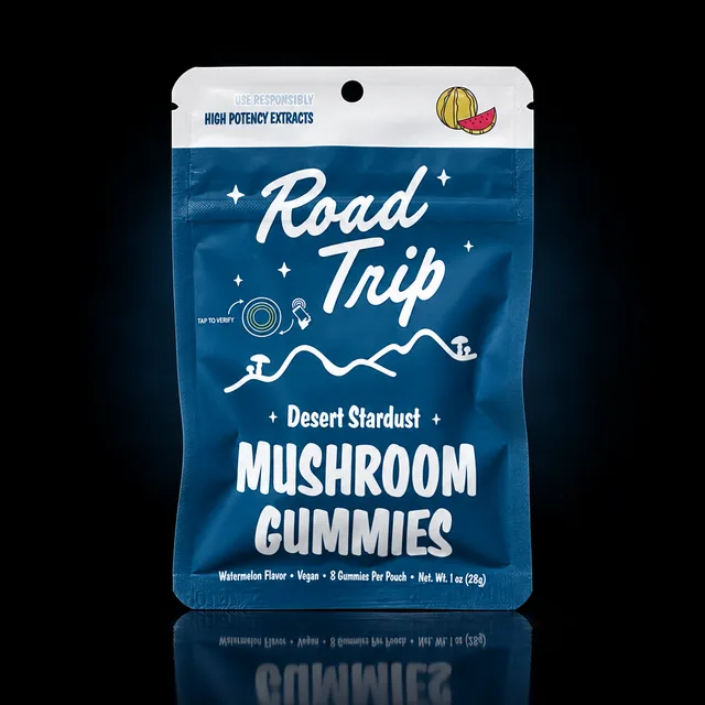 Road Trip Desert Stardust Mushroom Gummies 8ct Watermelon