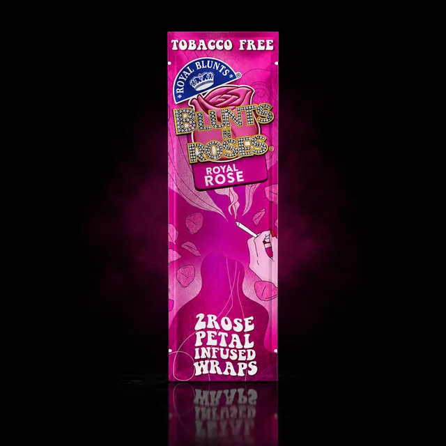 Royal Blunts Blunts N Roses Wraps Royal Rose