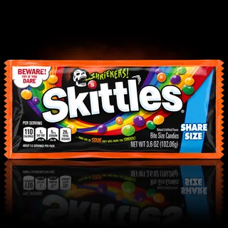 Skittles Shriekers Share Size Halloween