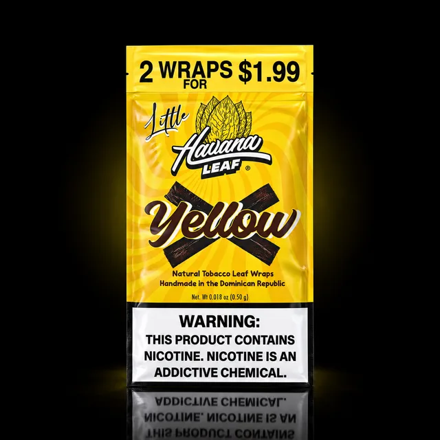 Little Havana Leaf Wraps Yellow