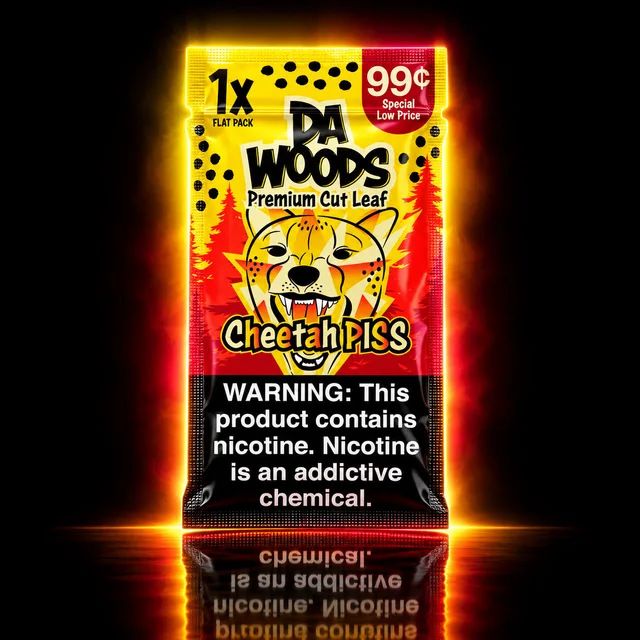 Da Woods Premium Cut Leaf Cheetah Piss