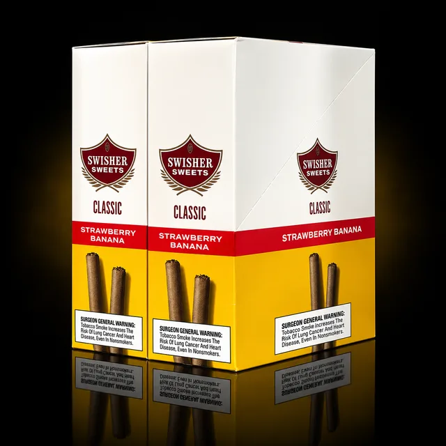 Swisher Sweets Cigarillos Strawberry Banana