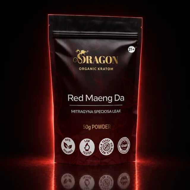 Dragon Organic Kratom Red Maeng Da 50g