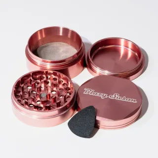 Blazy Susan METAL 4 PIECE GRINDER 2.5" Rose Gold