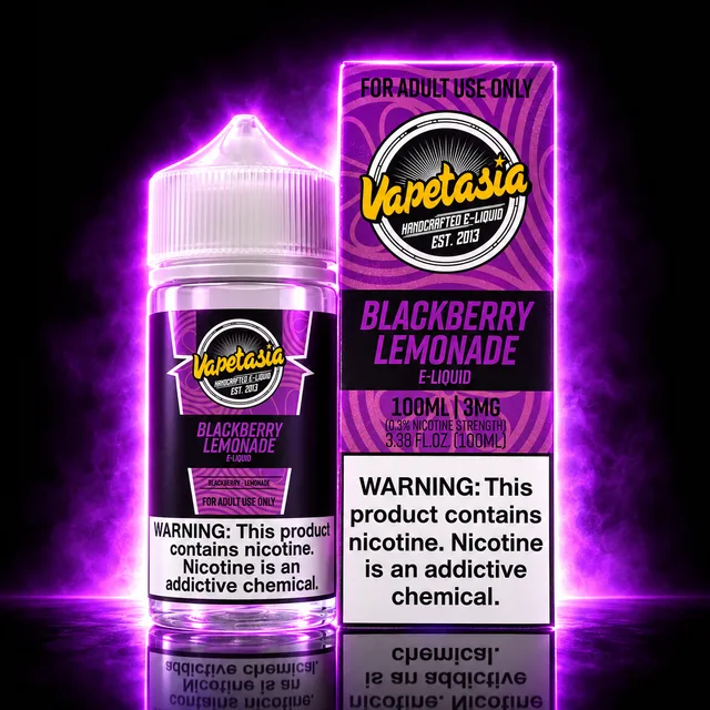 Vapetasia E-Liquid 100ml Blackberry Lemonade